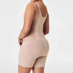 TotalContour Open-Bust Mid-Thigh Bodysuit Women Shapewear