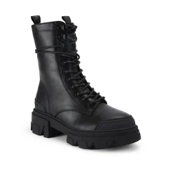 Trekker Lace-Up Biker Boots Women Boots