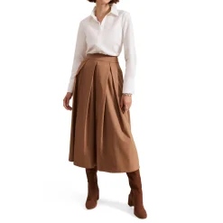 Hot Trinity Pleated Skirt Women Skirts