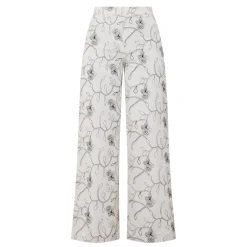 New Trisja Floral Embroidered Straight Leg Trousers Women Trousers & Shorts