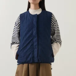 Sale Tutta Woven Dot Gilet Women Coats & Jackets
