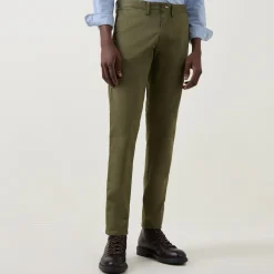 Clearance Twill Slim Leg Chinos Women Trousers & Shorts