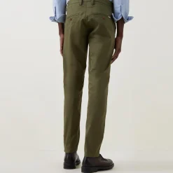 Clearance Twill Slim Leg Chinos Women Trousers & Shorts