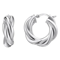 Sale Twisted Hoop Earrings Women Earrings