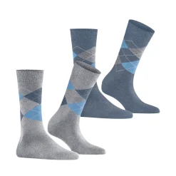 Outlet Two-pack Everyday Argyle Socks Women Hosiery