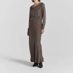 Clearance Tyne Satin Skirt Women Skirts