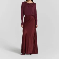 Online Tyne Satin Skirt Women Skirts