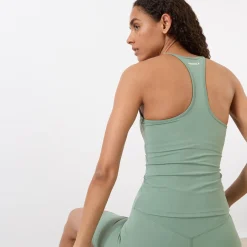 Outlet Ultimate Ruched Front Racer Tank Top Women Activewear