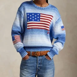 Best USA Ombré Sweater Women Sweaters & Cardigans