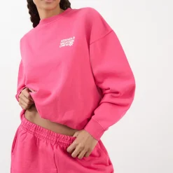 Discount Vacation Logo Oversized Sweatshirt Women Sweatshirts & Hoodies