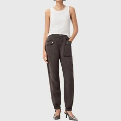 Best Val Tapered Leg Cargo Trousers Women Trousers & Shorts