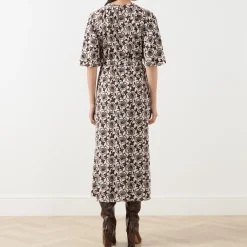 Sale Varese Silk Floral Dress Women Dresses