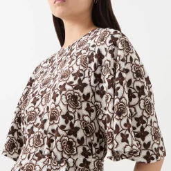 Sale Varese Silk Floral Dress Women Dresses