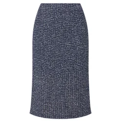 Outlet Vatilar Bouclé Knit Pencil Skirt Women Skirts