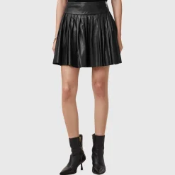 Sale Vena Leather Kilt Women Skirts