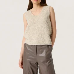 Hot Venessa Knitted Vest Women Sweaters & Cardigans