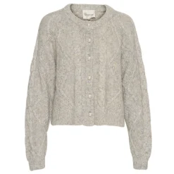 New Vera Cable-Knit Cardigan Women Sweaters & Cardigans