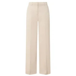 Vera Rita Mid-Rise Wide Leg Trousers Women Trousers & Shorts