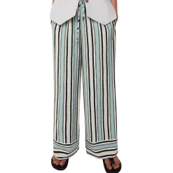 Clearance Vertical Stripe Trousers Women Trousers & Shorts