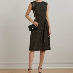 Best Vilodie Geo-Print Belted Dress Women Dresses