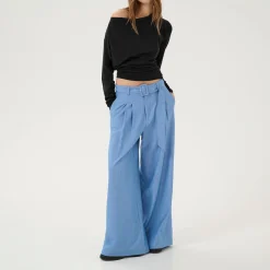 Best Vista Asymmetric Cowl Top Women Tops