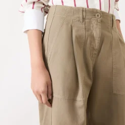 New Vista Cropped Barrel Leg Trousers Women Trousers & Shorts