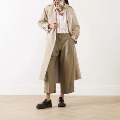 New Vista Cropped Barrel Leg Trousers Women Trousers & Shorts