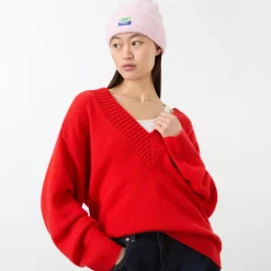 Online Vitow Rib-Knit Beanie Hat Women Hats