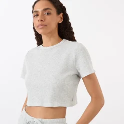 Sale Waffle Texture Top Women Tops