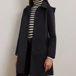 Clearance Water-Repellent Balmacaan Coat Women Coats & Jackets