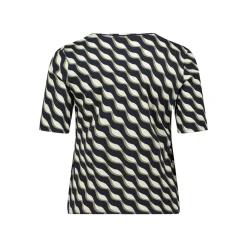 Hot Wave Graphic T-Shirt Women Tops