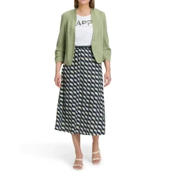 Discount Wavy Graphic Skirt Women Skirts