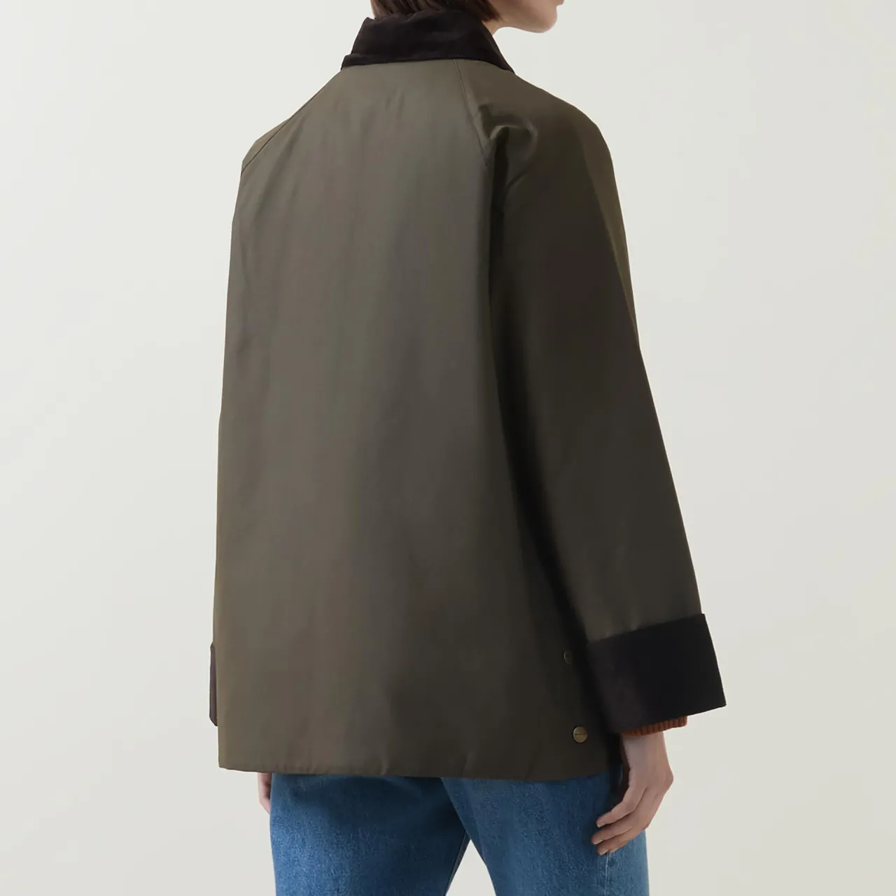 Hot Waxed Barn Jacket Women Coats & Jackets