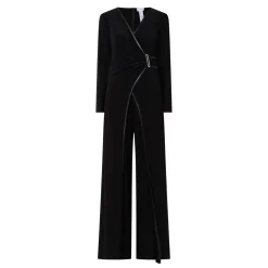 Sale Wrap Wide Leg Jumpsuit Women Jumpsuits