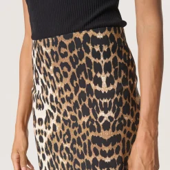 Best Xala Leopard Pencil Skirt Women Skirts