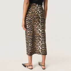 Best Xala Leopard Pencil Skirt Women Skirts