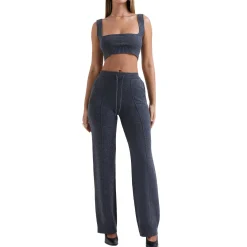 New Yalina Knitted Trousers Women Trousers & Shorts