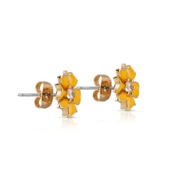 Clearance Yellow Flower Earrings Women Earrings