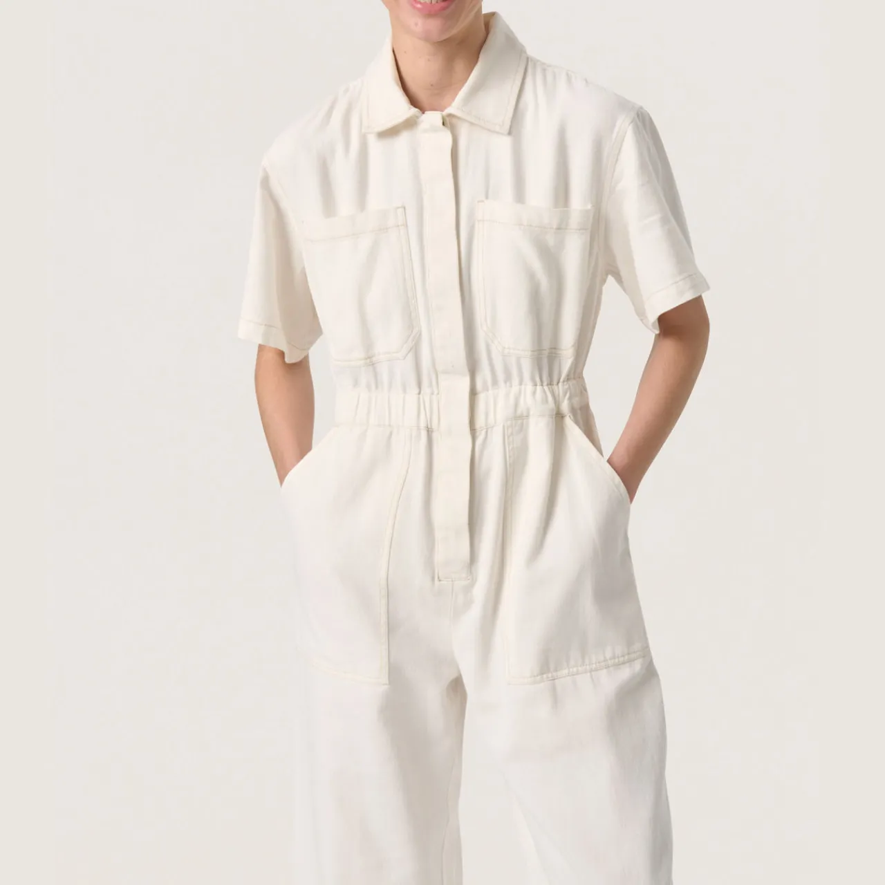 Clearance Zalia Denim Jumpsuit Women Jumpsuits