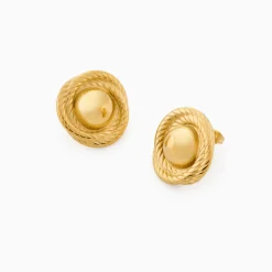 Zara Twisted Stud Earrings Women Earrings