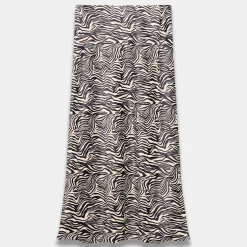 Clearance Zebra Print Slip Skirt Women Skirts
