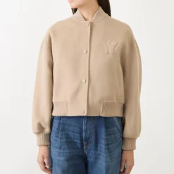 Discount Zelante Logo Bomber Jacket Women Coats & Jackets