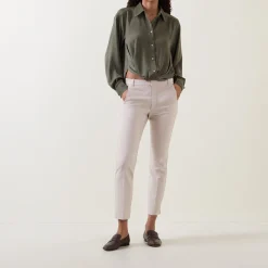 Best Zella Cropped Straight Leg Trousers Women Trousers & Shorts