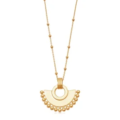 Best Zenyu Fan Necklace Women Necklaces