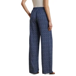 Ziakash Geo-Print Wide Leg Trousers Women Trousers & Shorts