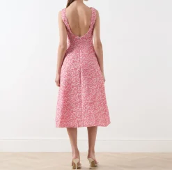 Sale Zinnia Floral Flared Dress Women Dresses|Occasion Dressing