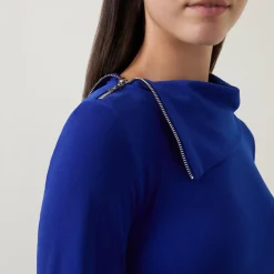 Discount Zip-Detail Fitted Dress Women Dresses