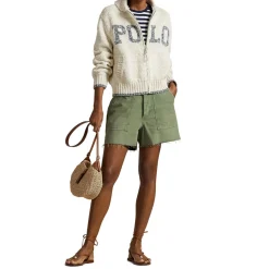 Best Zip-Up Logo Sweater Women Sweaters & Cardigans
