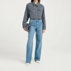 Online Zolina High-Waist Wide-Leg Jeans Women Denim