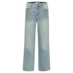 Outlet Zumalin Embellished High-Rise Jeans Women Denim